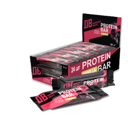 Спортивное питание: протеиновые батончики «ДВ» в ассортименте